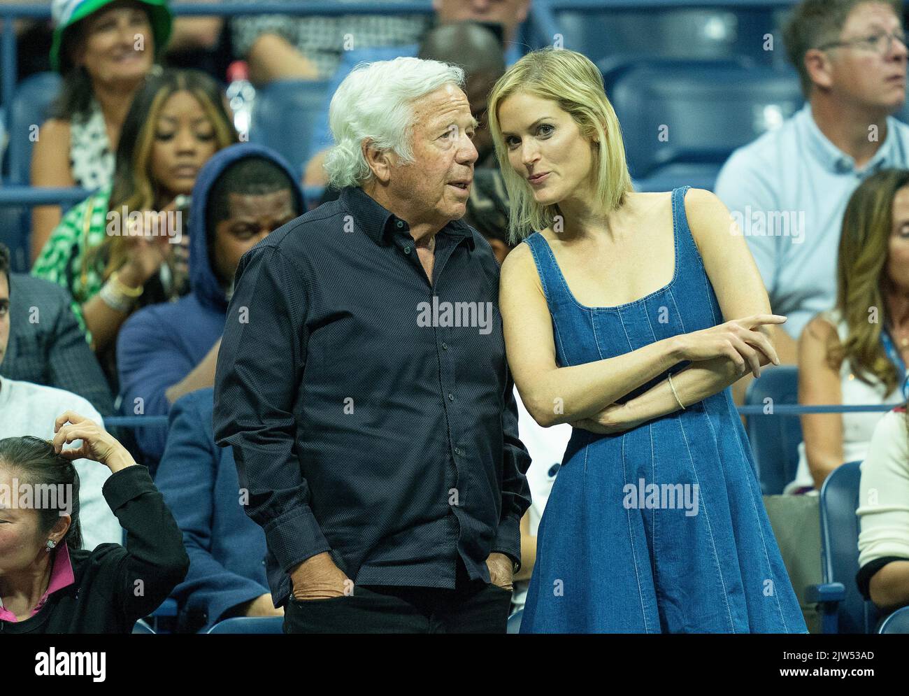 Sept. 2, 2022; New York, NY, USA; New England Patriots owner, Robert