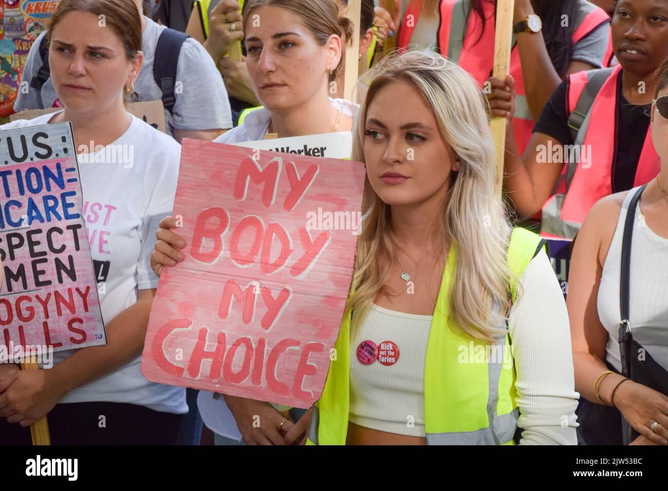 My body my choice sign hires stock photography and images Alamy