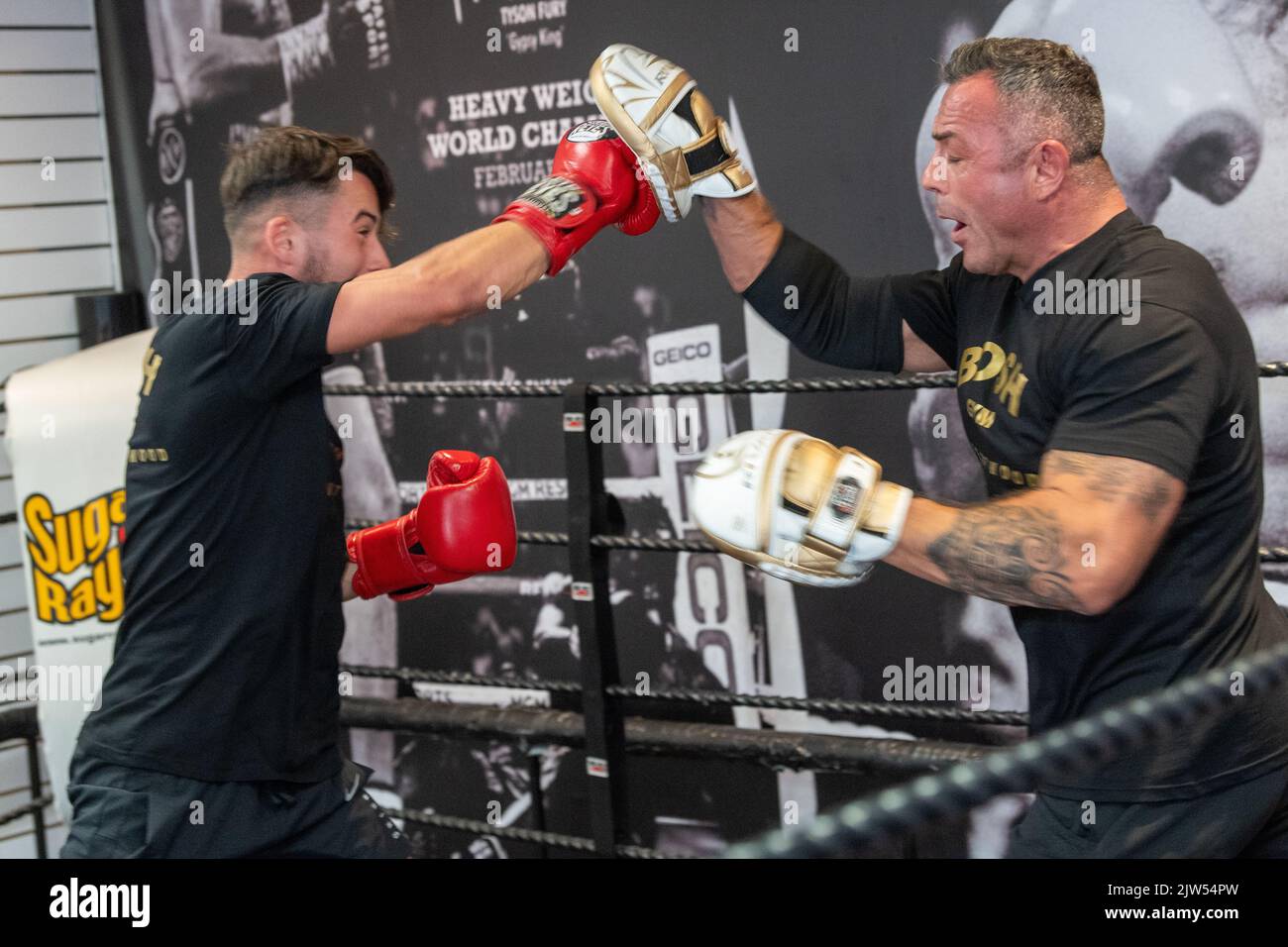 Brentwood, UK. 03rd Sep, 2022. Brentwood Essex 3rd September 2022 Thomas Skinner (The Apprentice and Celebrity Master Chief) opens his latest business venture, the Bosh Gym in Brentwood Essex UK. Credit: Ian Davidson/Alamy Live News Stock Photo