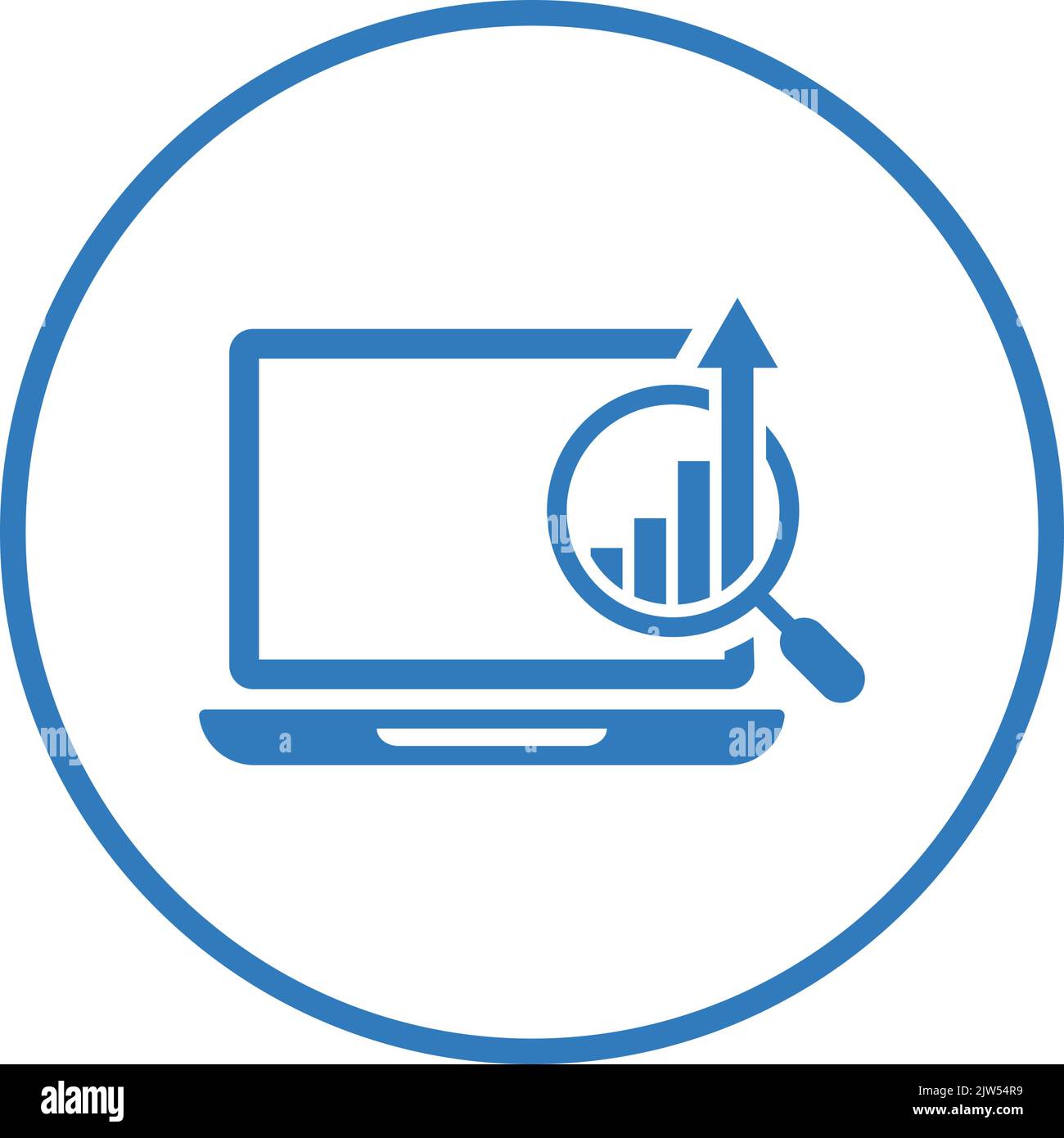 Marketing, trend, analysis, report icon - Use for commercial purposes