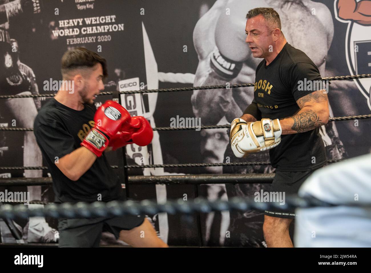 Brentwood, UK. 03rd Sep, 2022. Brentwood Essex 3rd September 2022 Thomas Skinner (The Apprentice and Celebrity Master Chief) opens his latest business venture, the Bosh Gym in Brentwood Essex UK. Credit: Ian Davidson/Alamy Live News Stock Photo