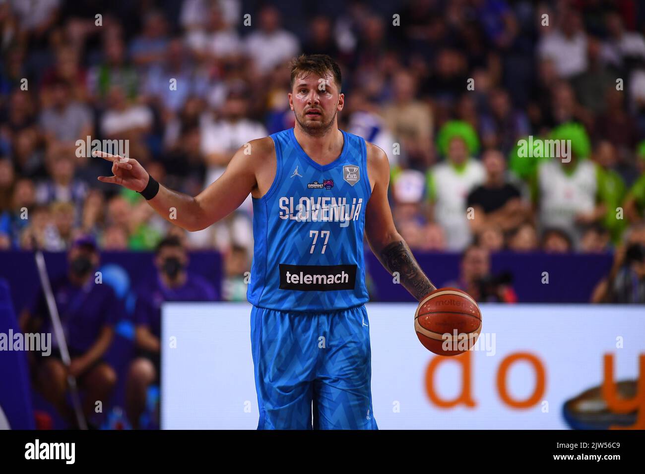 COLOGNE, GERMANY - SEPTEMBER 1, 2022: Luka Doncic. The basketball match