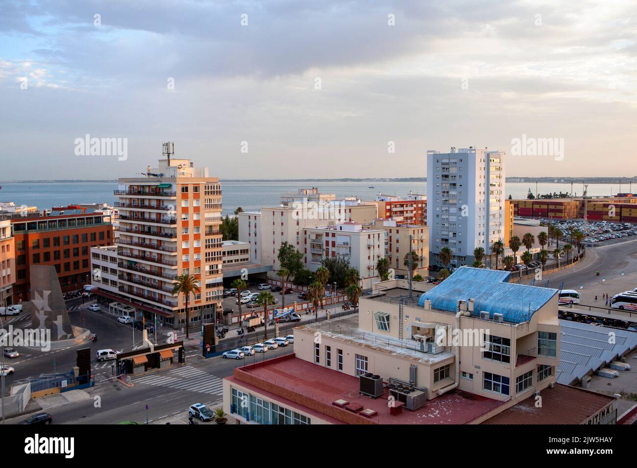 Cádiz a city and port in southwestern Spain Stock Photo