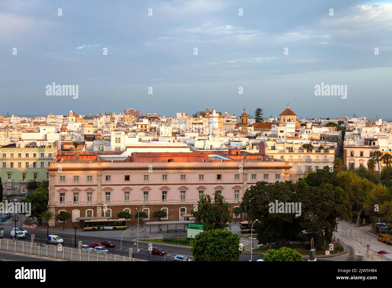 Cádiz a city and port in southwestern Spain Stock Photo