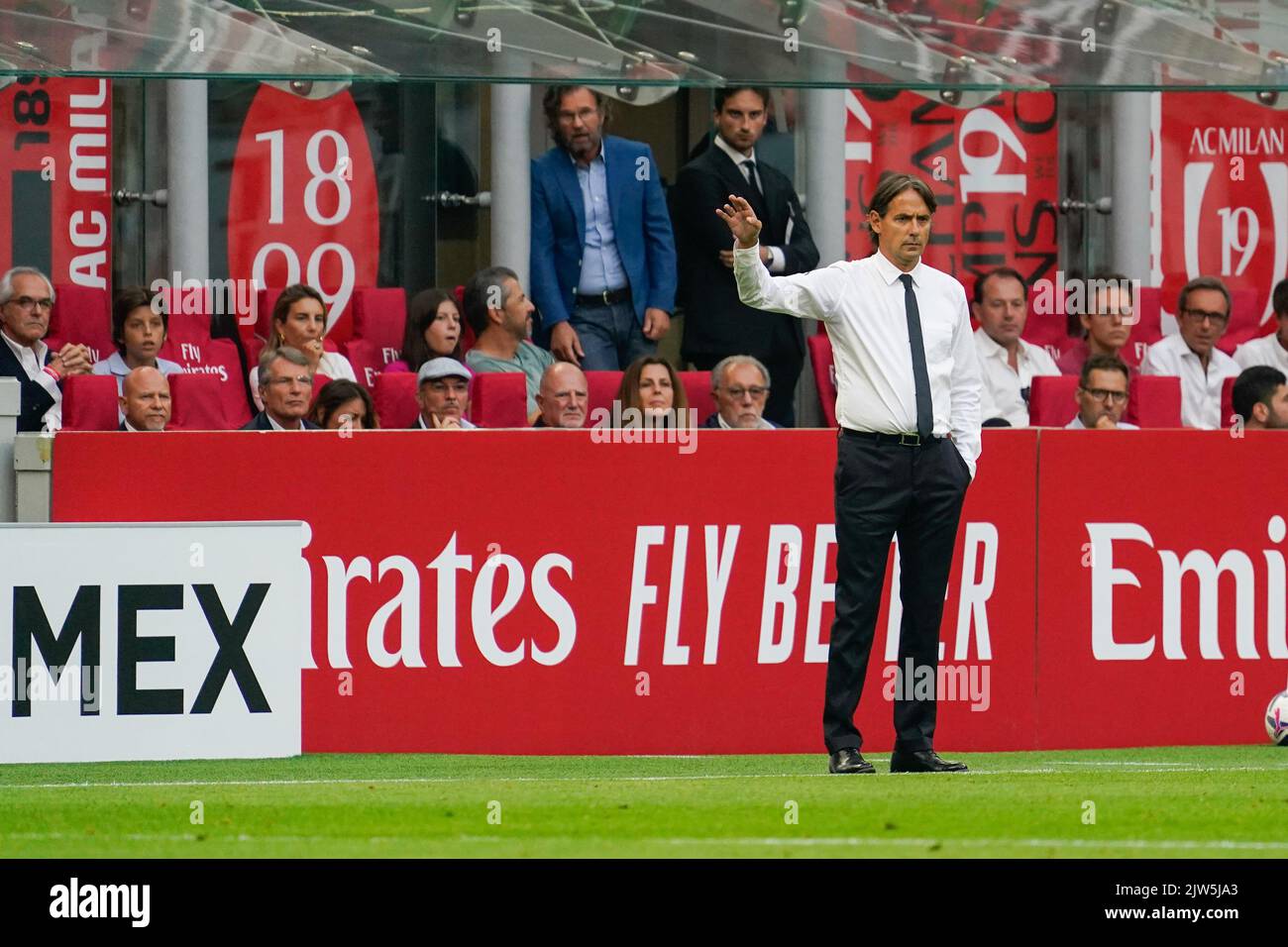 Simone Inzaghi, Head Coach (FC Inter) During The Italian Championship ...