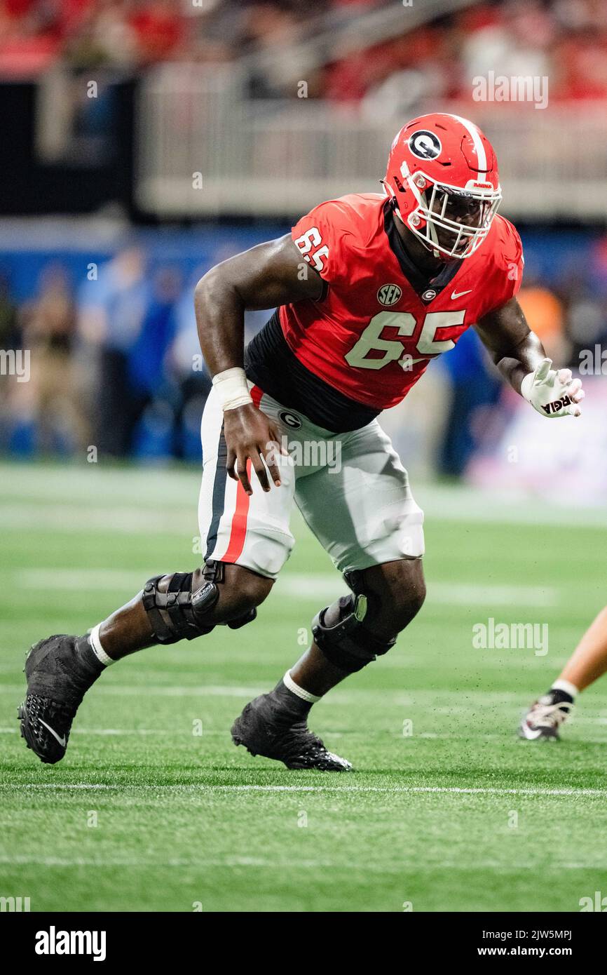 ATLANTA, GA - SEPTEMBER 03: Georgia Bulldogs Wide Receiver Ladd