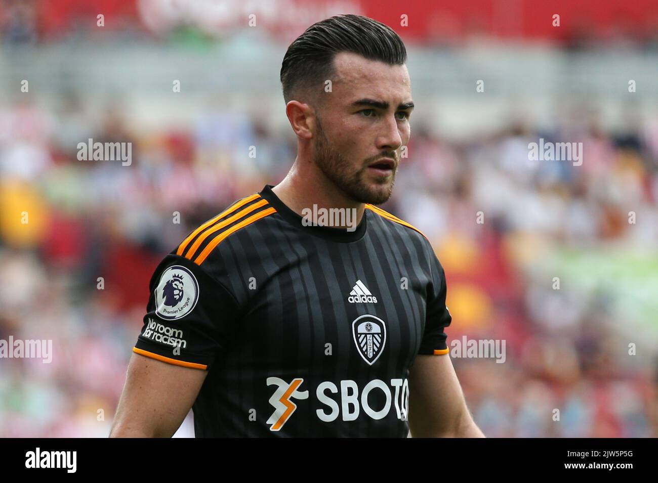 Jack Harrison 11 of Leeds United during the Premier League match