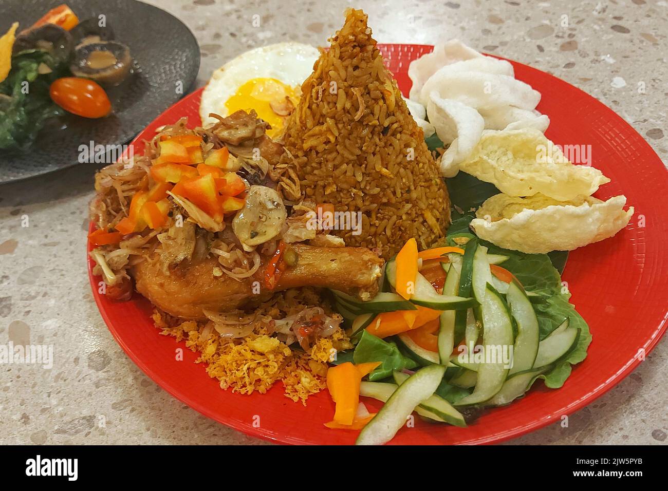 Fried Rice, Nasi Goreng, Traditional Food of Indonesia, Jakarta