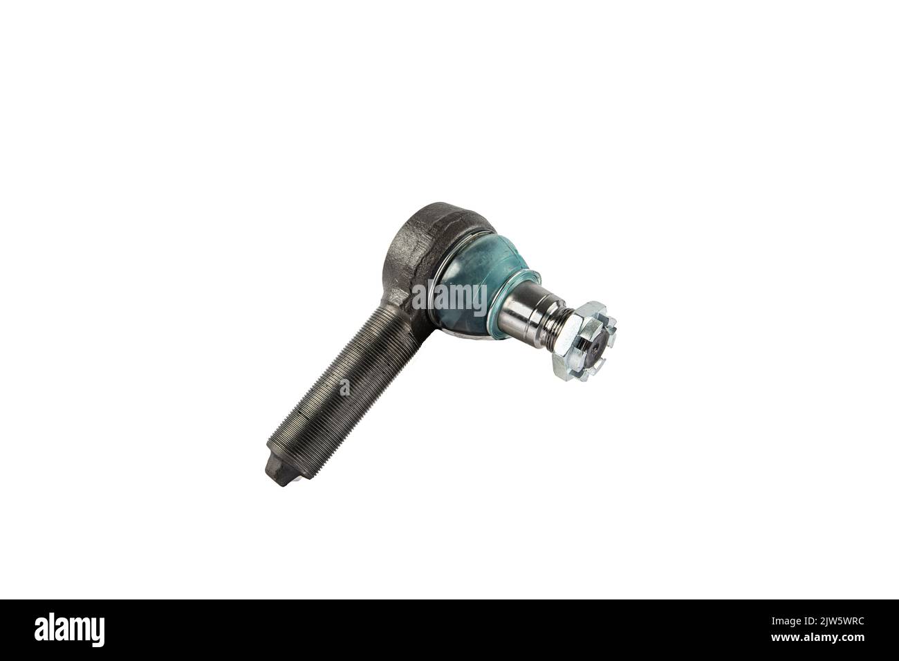 Tie rod end, steering tie rod end, car spare parts, isolated on white