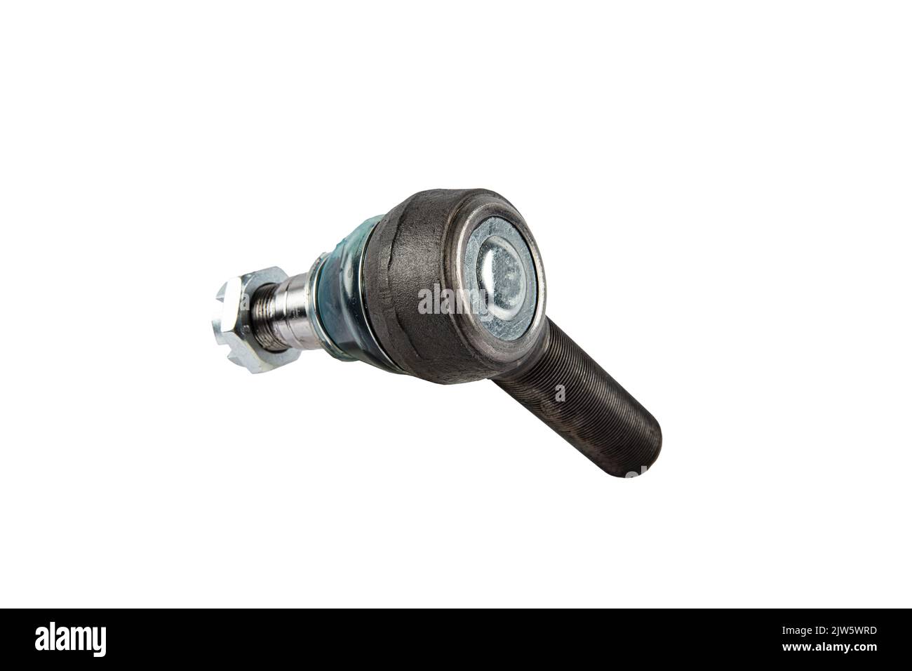Tie rod end, steering tie rod end, car spare parts, isolated on white