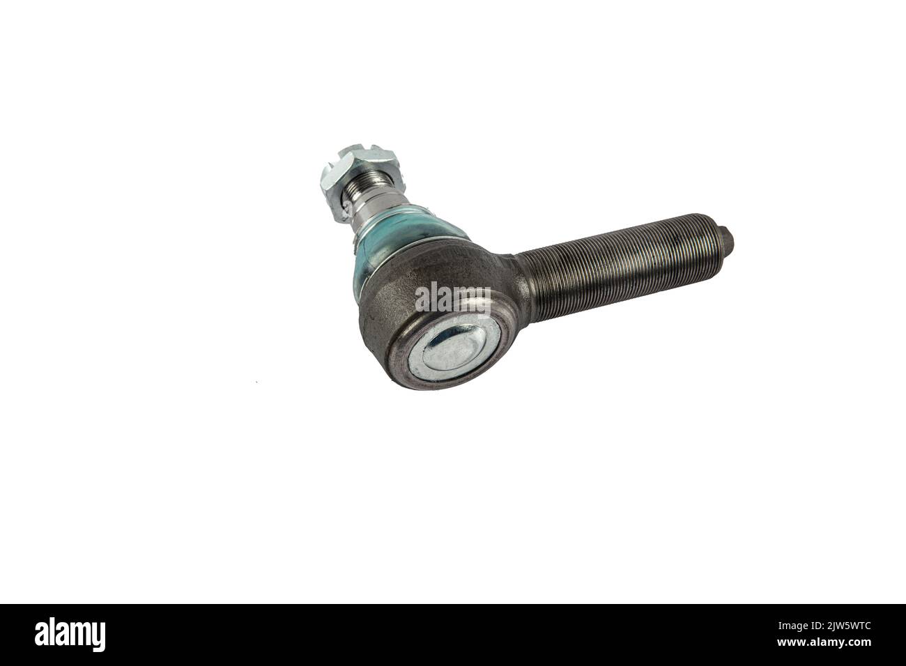 Tie rod end, steering tie rod end, car spare parts, isolated on white