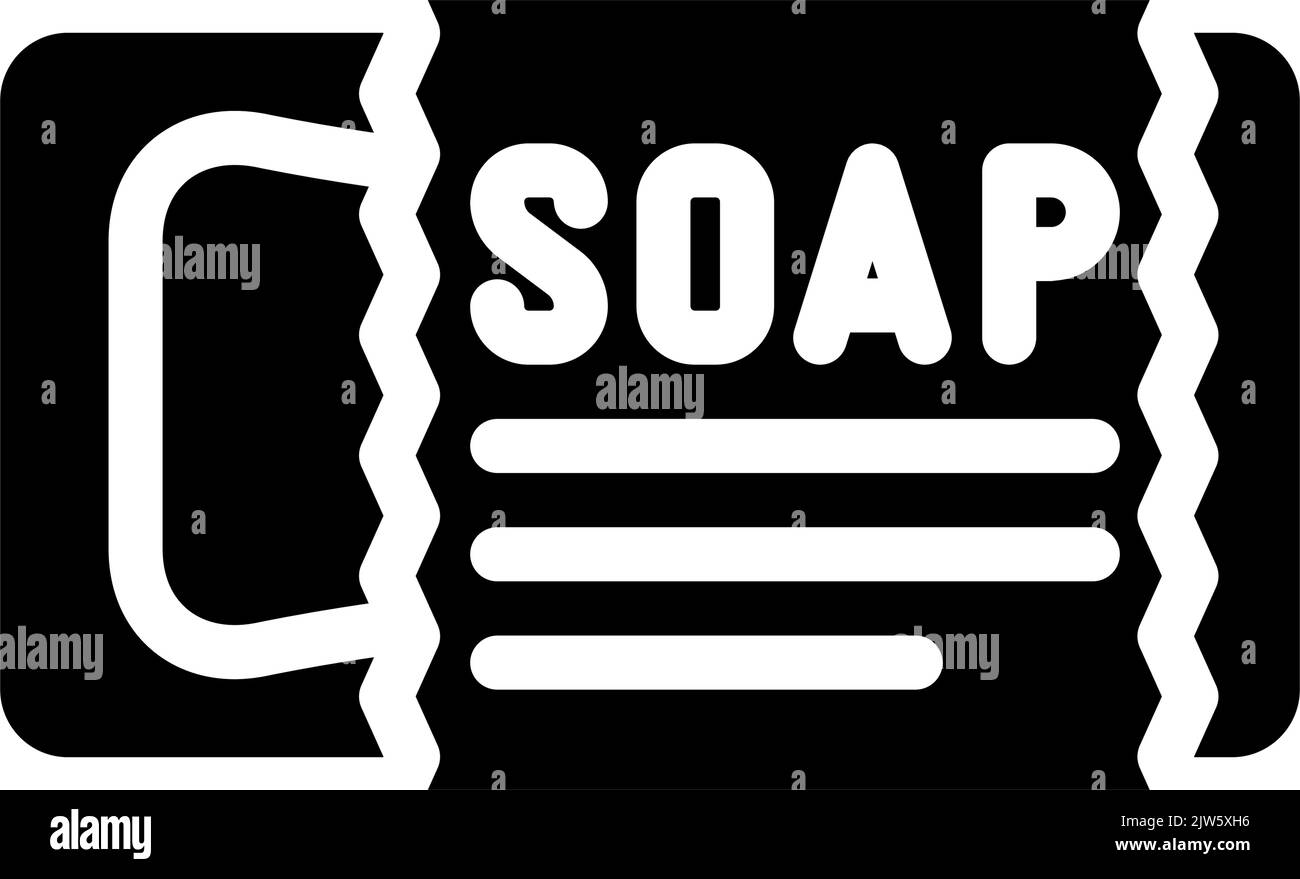 soap fragrance glyph icon vector illustration Stock Vector Image & Art ...
