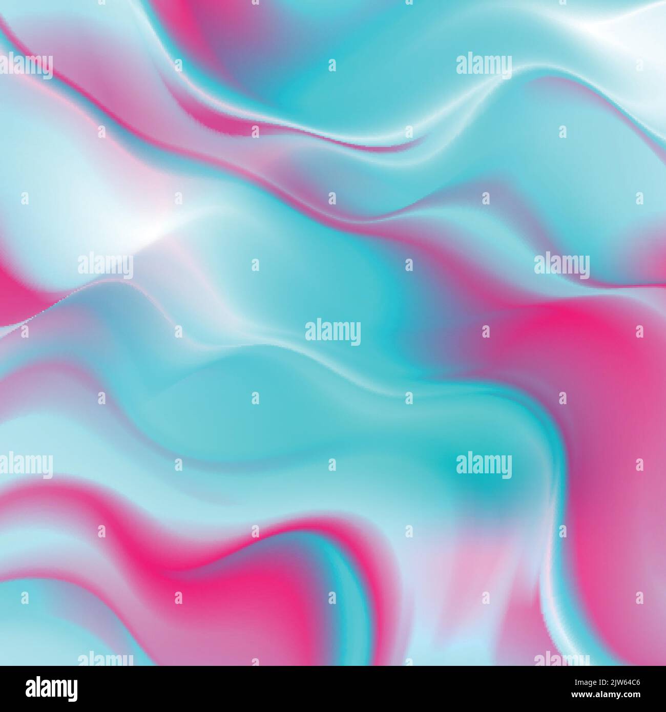 Holographic foil neon liquid waves abstract background. Vector design Stock Vector