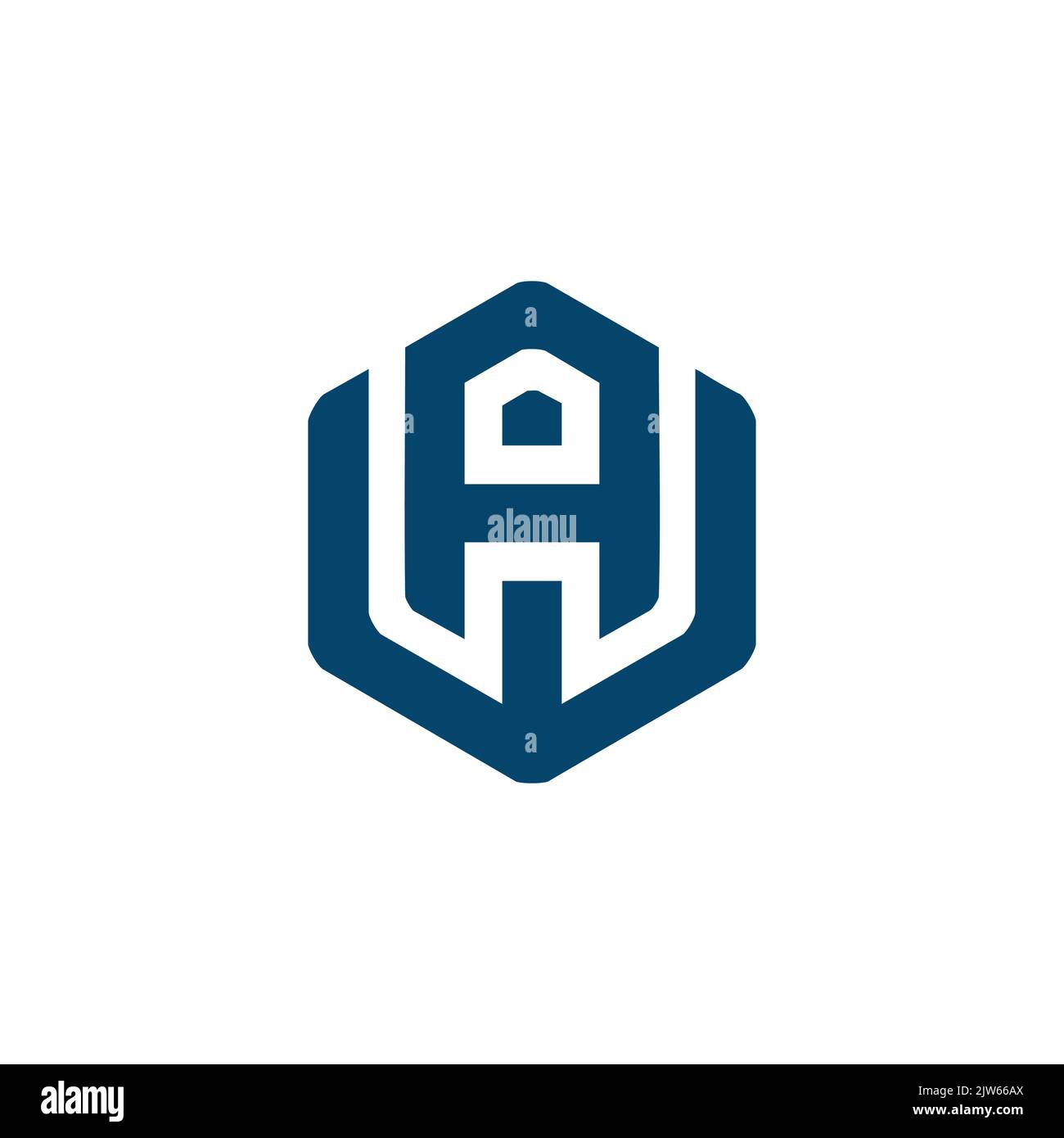 Polygon logo hi-res stock photography and images - Alamy