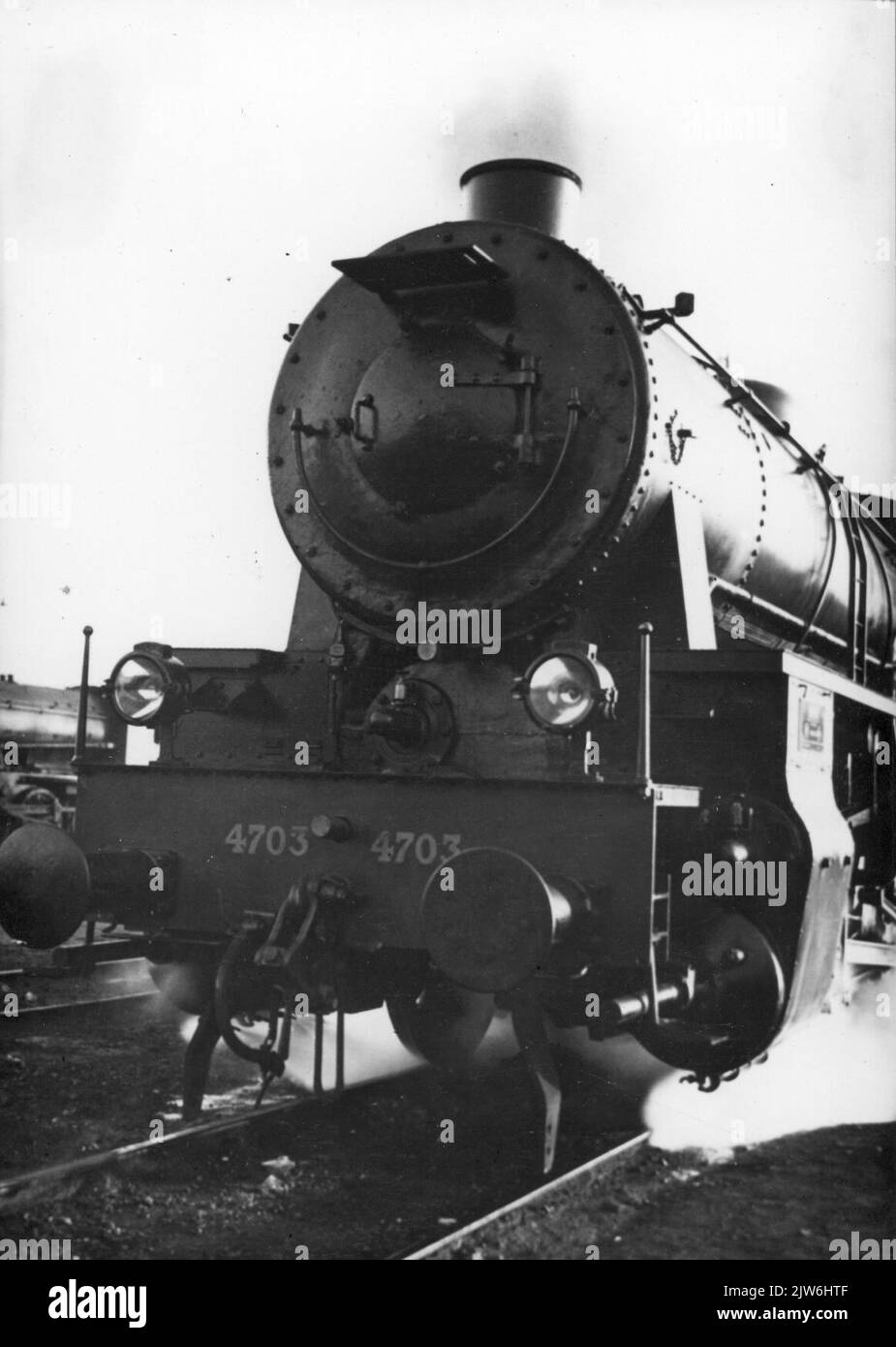 Image of a part of the Swedish 3 cylinder steam nr 4703