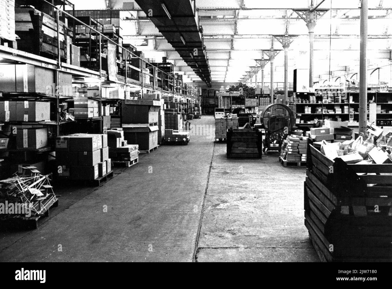 Interior of the General Warehouse Utrecht (Amu Stock Photo Alamy
