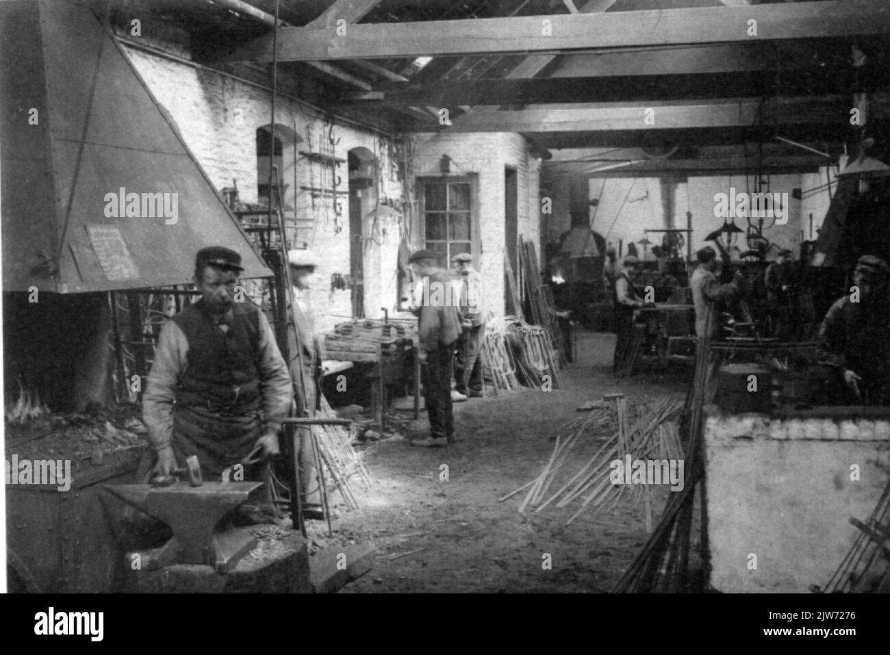 Interior of the IJzeren Furniture factory (Bemuurde Weerd O.Z. 53) in
