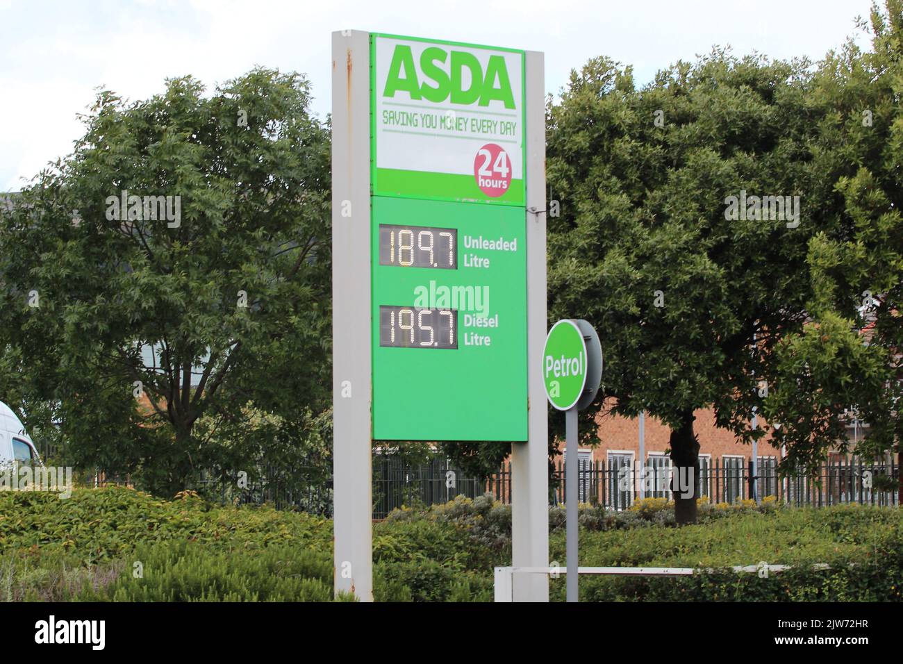 Cost of living fuel prices Stock Photo Alamy
