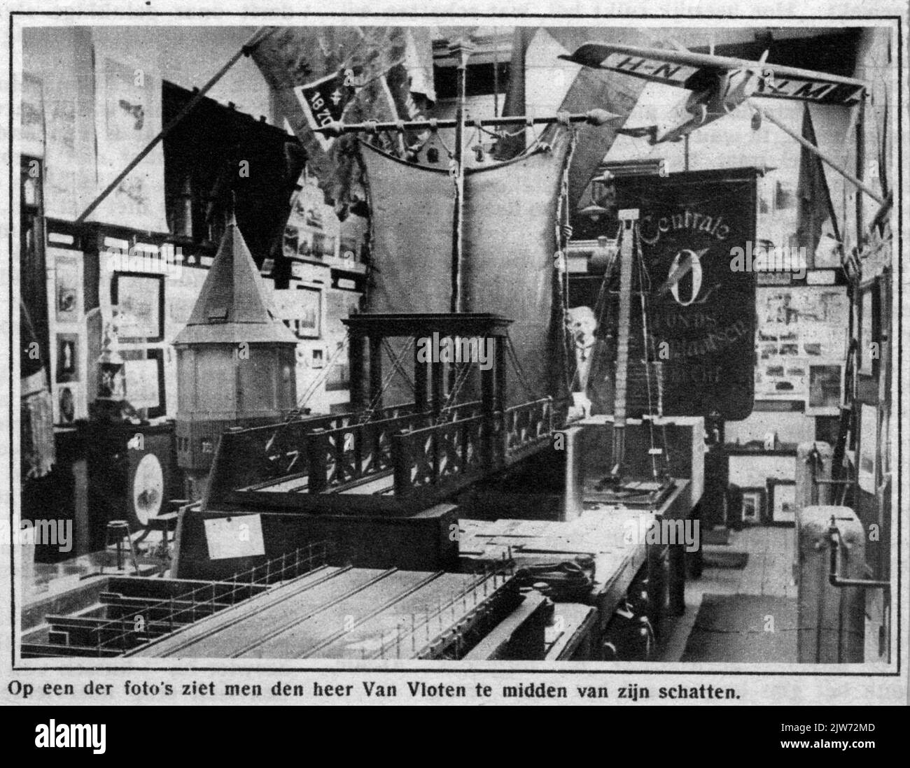 Interior of the Nederlands Spoorwegmuseum, located in the 2nd