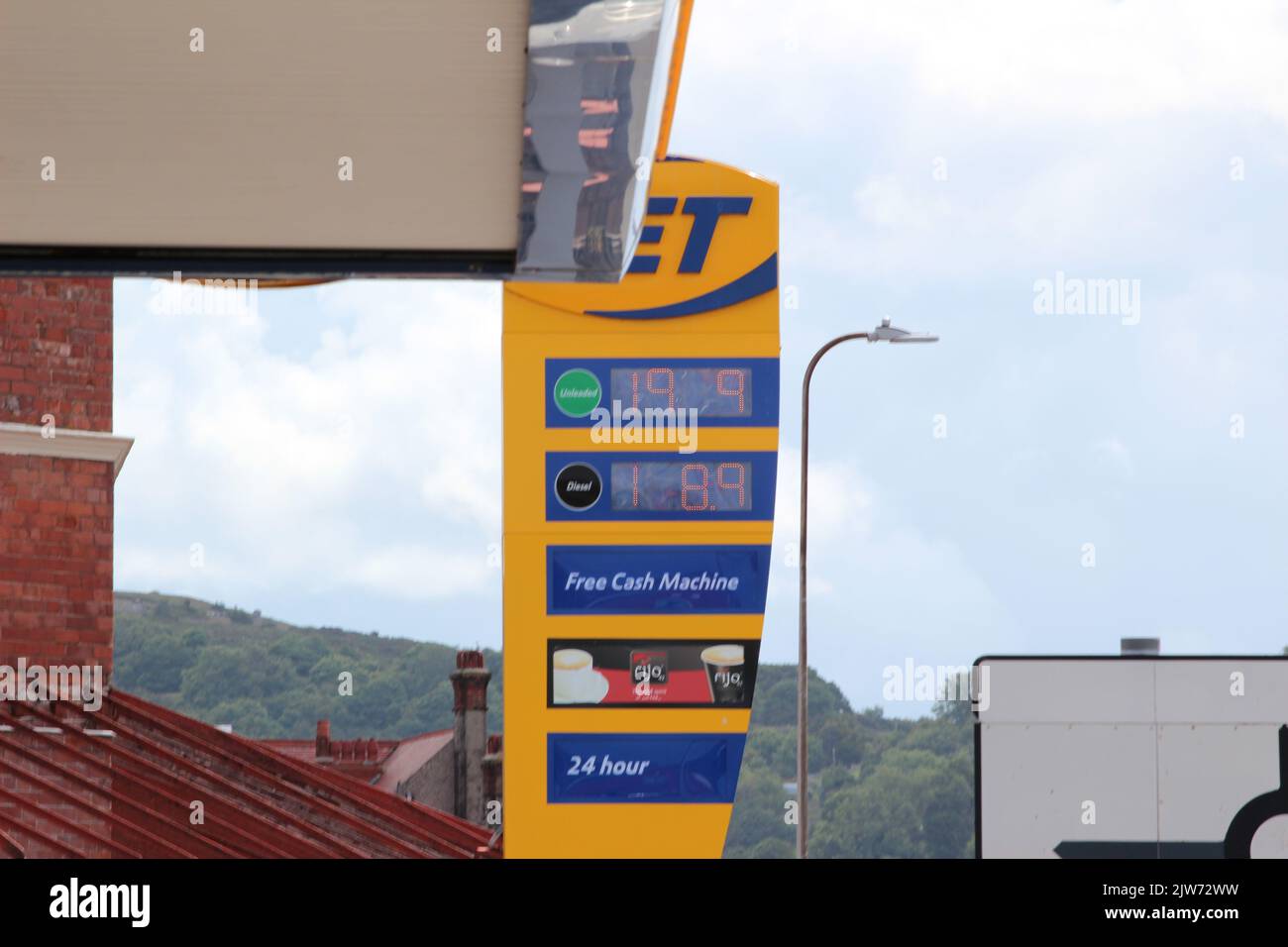 Cost of living fuel prices Stock Photo Alamy