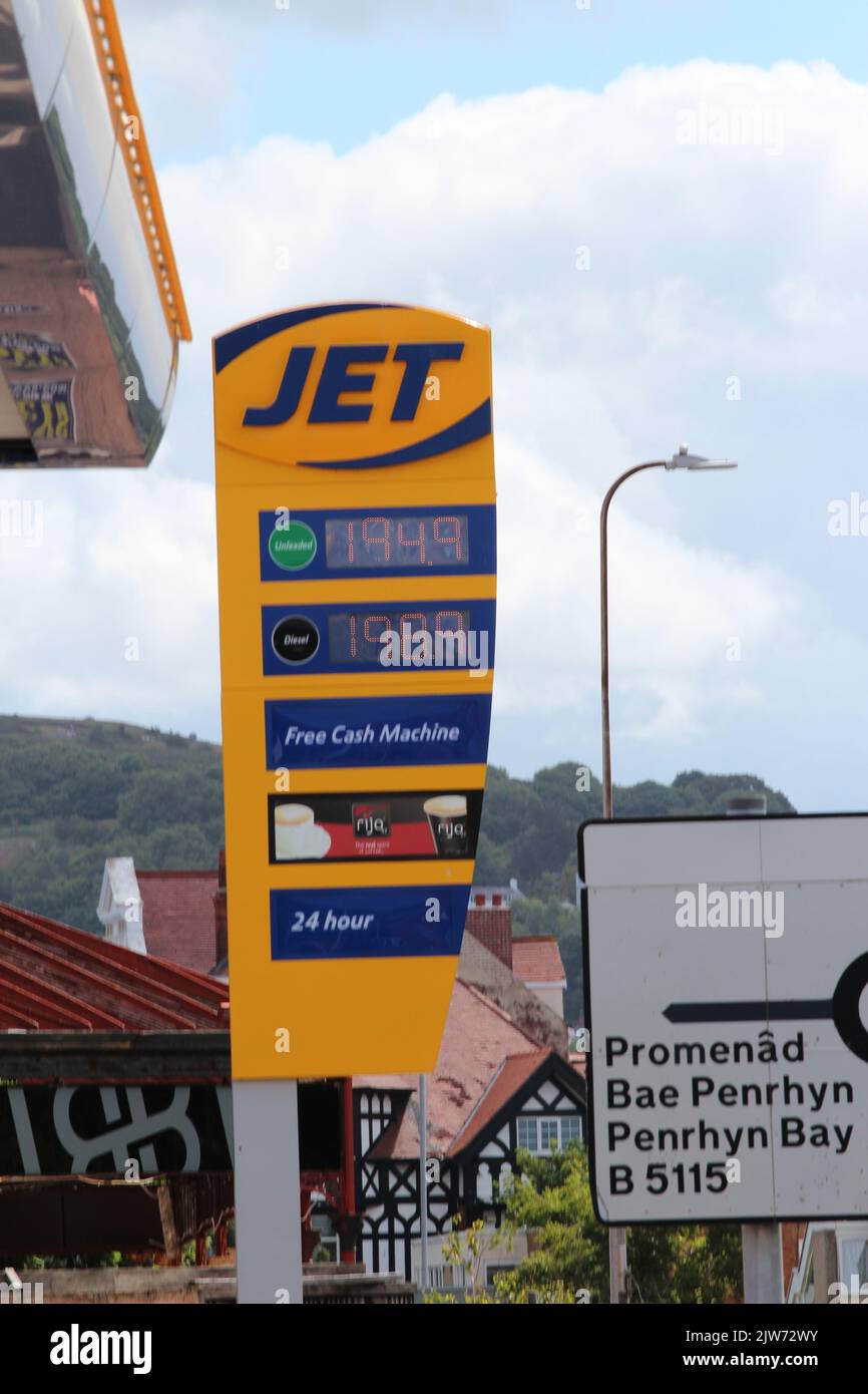 Cost of living fuel prices Stock Photo Alamy