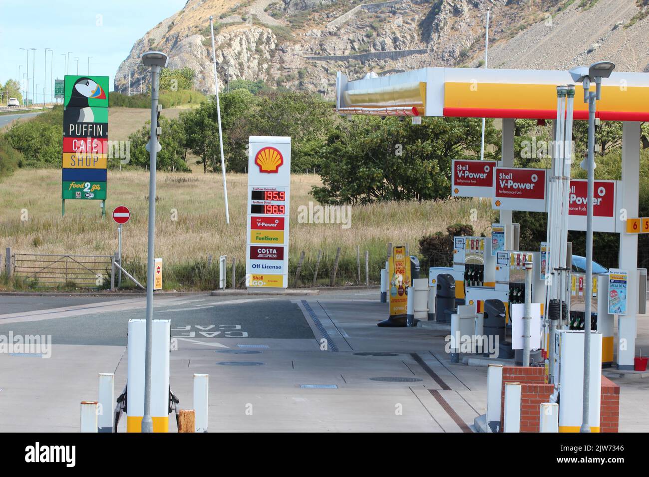 Cost of living fuel prices Stock Photo Alamy