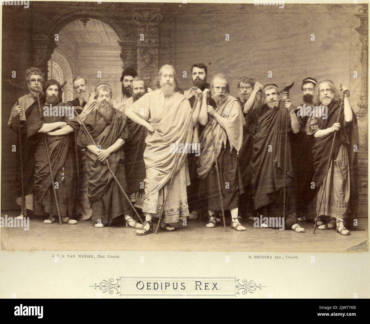 Oedipus rex sophocles performed in hires stock photography and images