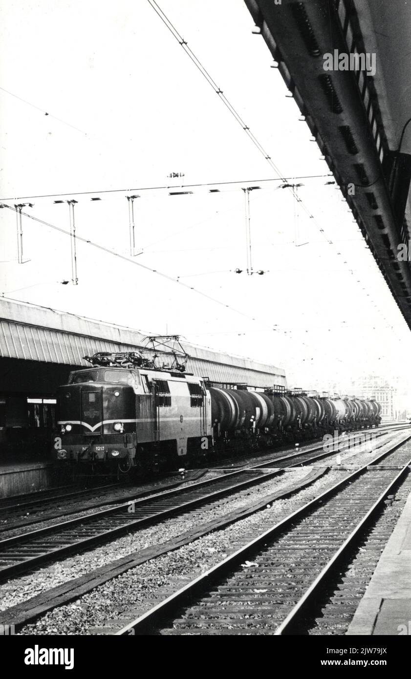 Image of the electric locomotive No. 1213 (series 1200) of the N.S ...