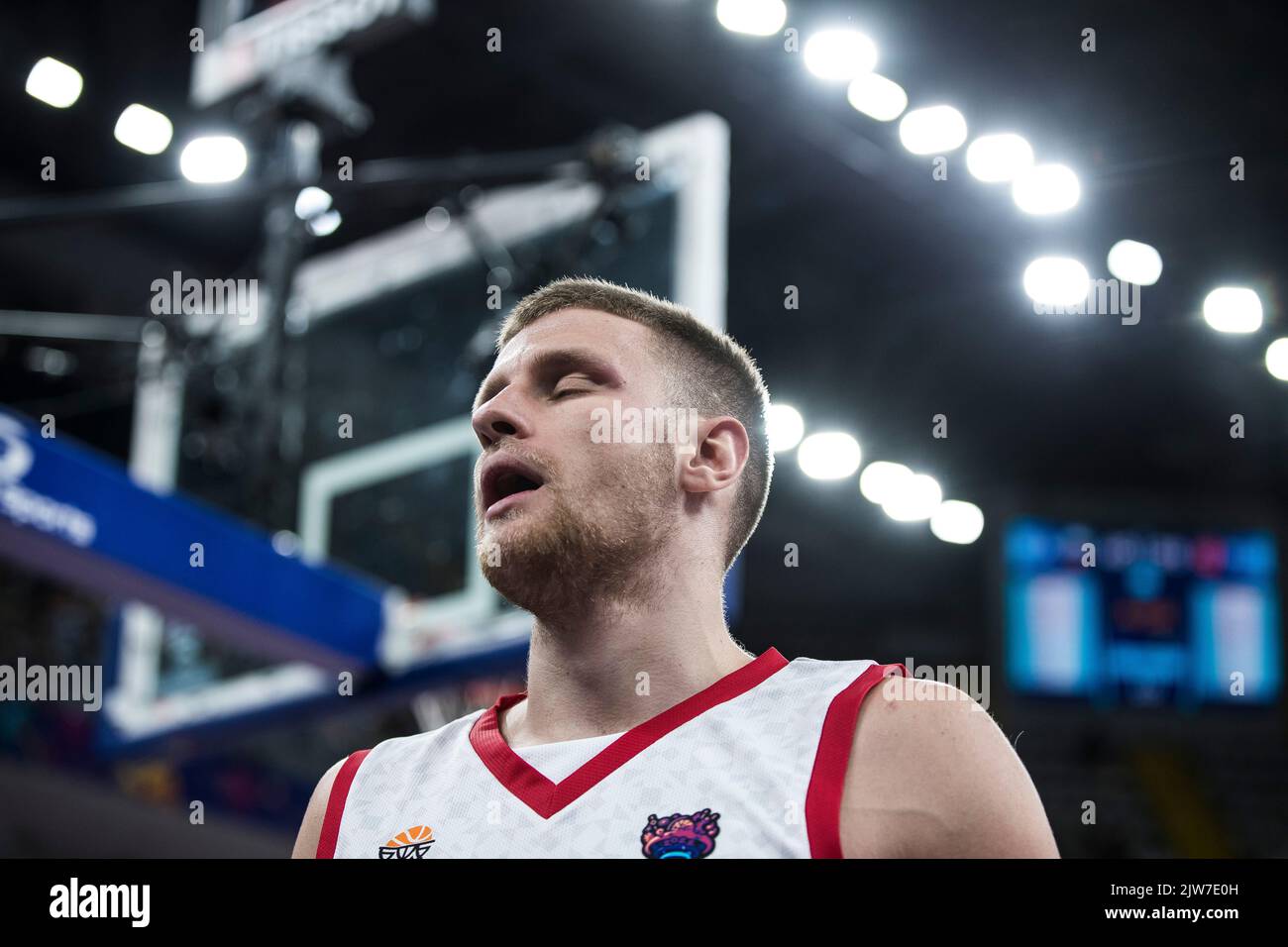 Ivan Alipiev of Bulgaria reacts Stock Photo - Alamy