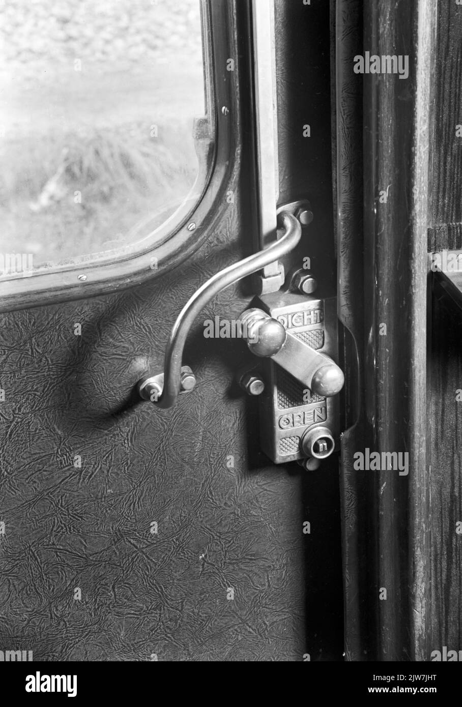 Train door button Black and White Stock Photos & Images - Alamy