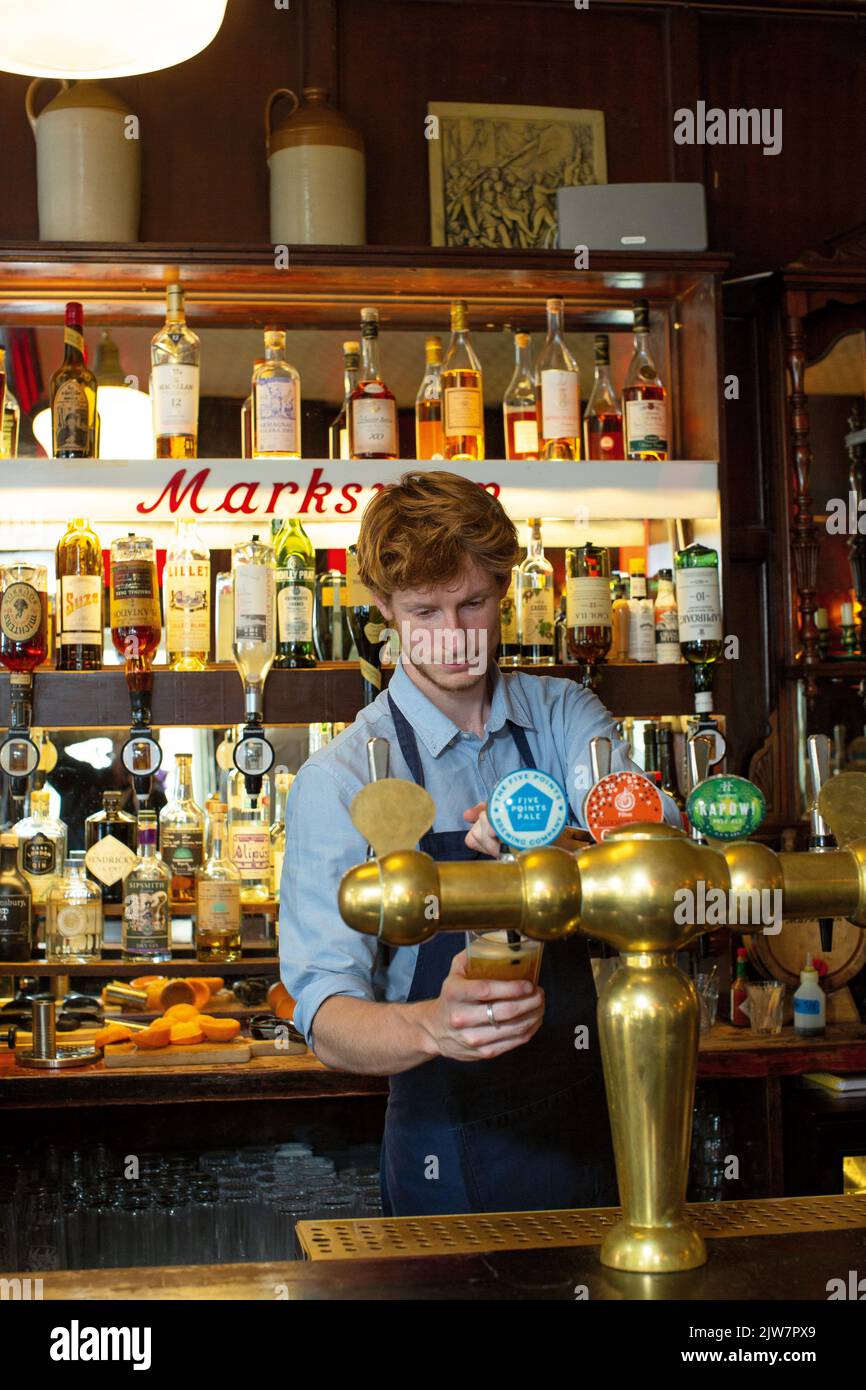 The Marksman Public House in  London , England. Stock Photo