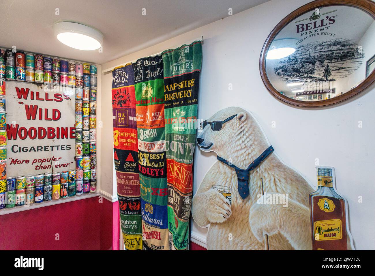 The Masons Arms pub interior  , Twickenham , United Kingdom Stock Photo