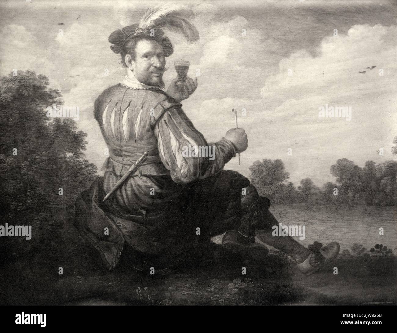 Portrait of Joost Cornelis DROOKSLOOT, born Utrecht (?) 1586, painter ...