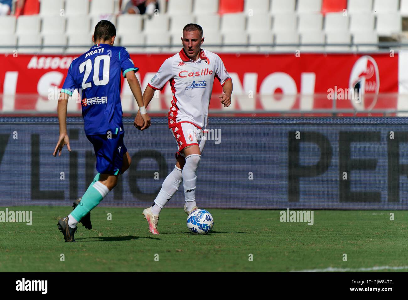 De Ferrara, Italia. El 18 de mayo, 2017. Serie B Trofeo Football/Soccer :  Italiano 'Serie B' coincidencia entre SPAL 2-1 FC Bari en el Stadio Paolo  Mazza en Ferrara, Italia . Crédito