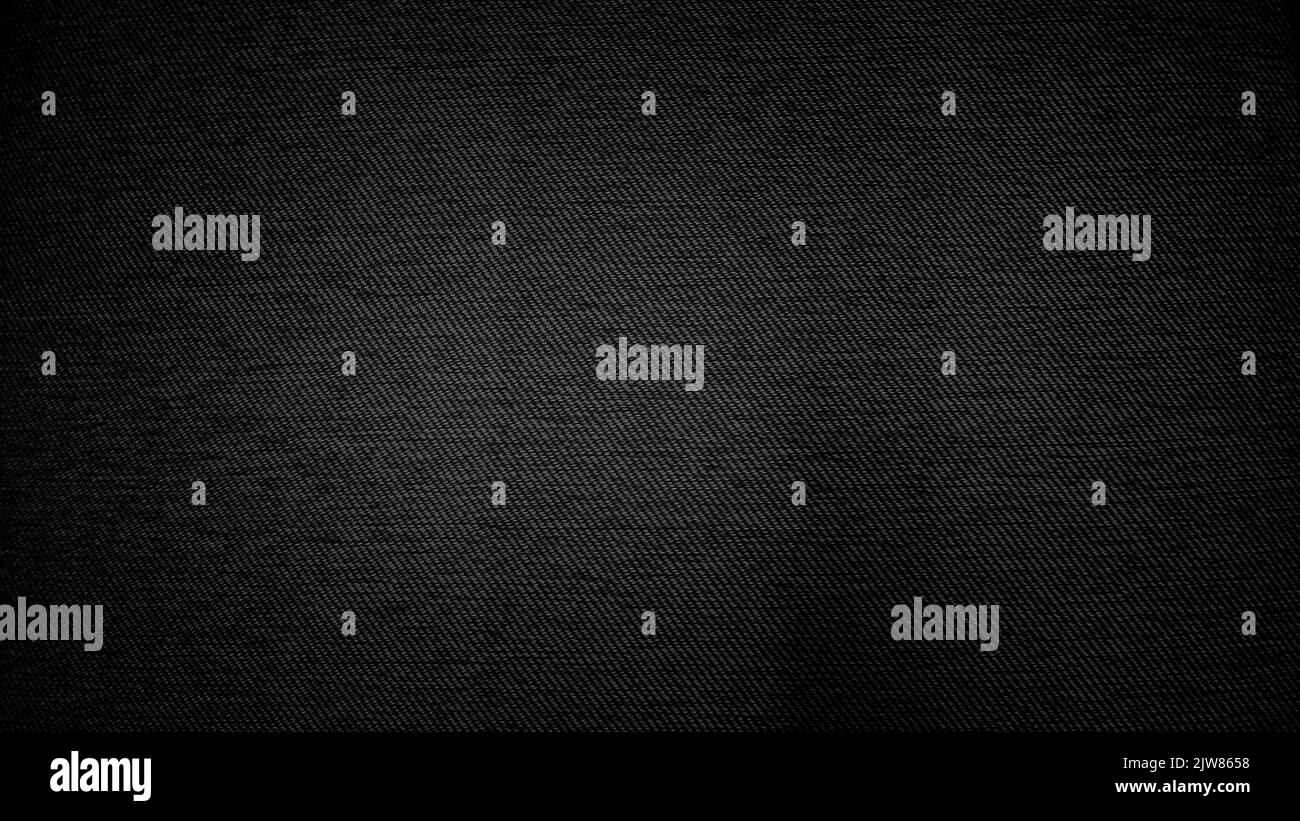 Dark black embossed fabric texture background Stock Photo - Alamy