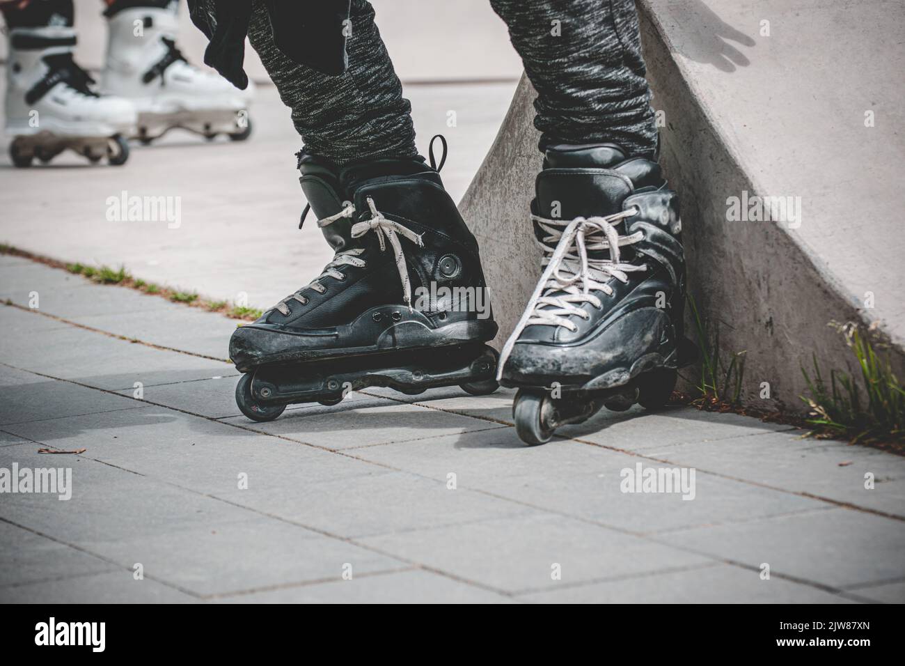 Aggressive inline skates hi-res stock photography and images - Alamy