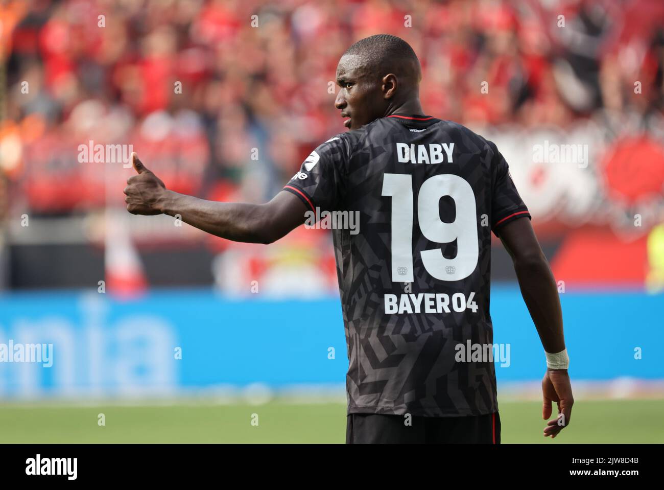 Photo Dédicacée Moussa Diaby – Bayer Leverkusen, Neuve