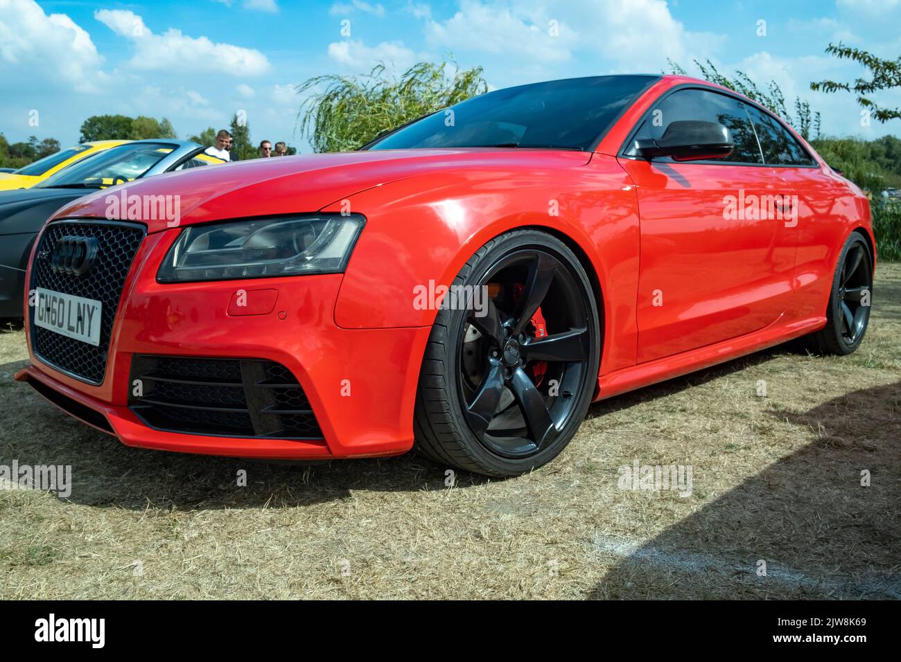 Red audi a5 hi-res stock photography and images - Alamy