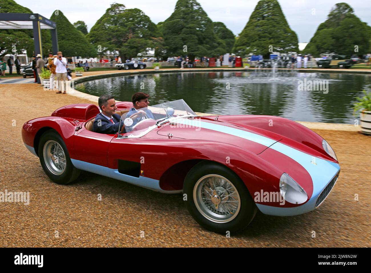 Ferrari 500 TRC (1957). Concours of Elegance 2022, Hampton Court Palace, London, UK, Europe Stock Photo