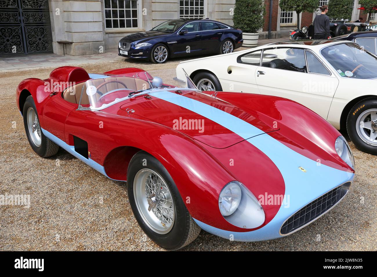 Ferrari 500 TRC (1957). Concours of Elegance 2022, Hampton Court Palace, London, UK, Europe Stock Photo