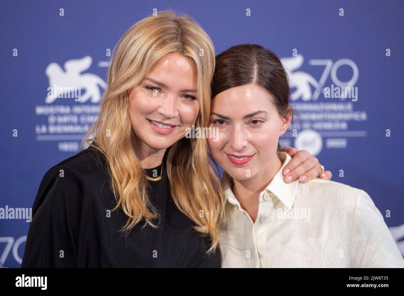 Virginie Efira and Rebecca Zlotowski attending the Les Enfants des