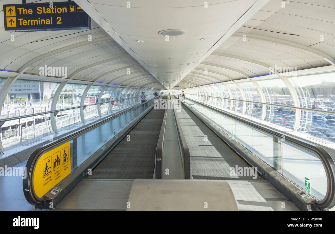 Manchester airport security luggage hi-res stock photography and images