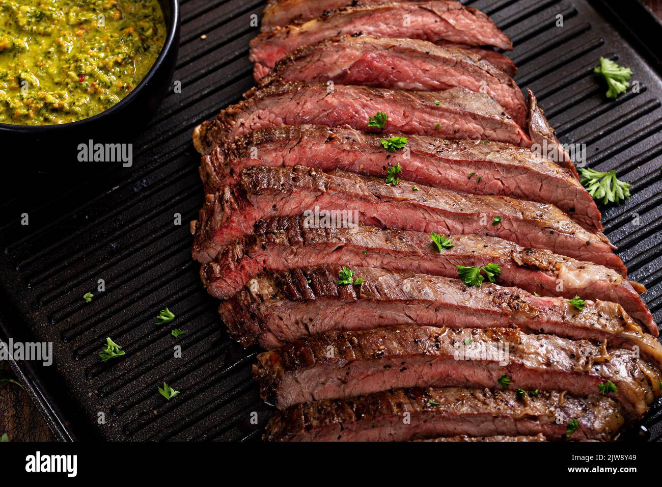Skirt steak with horseradish hires stock photography and images Alamy