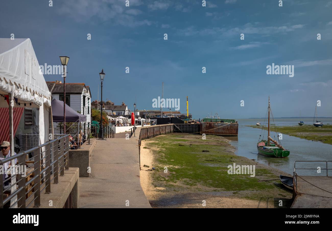 The traditional East Coast cockle bawley fishing boat, Endeavour (L041