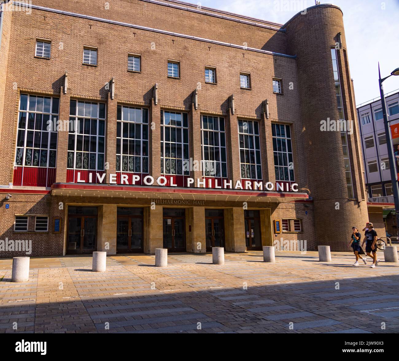 Liverpool Philharmonic Hall LIVERPOOL, UK AUGUST 16, 2022 Stock