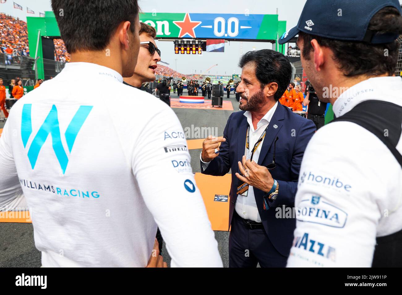 BEN SULAYEM Mohammed (uae), President of the FIA, portrait during the Formula 1 Heineken Dutch Grand Prix 2022, 15th round of the 2022 FIA Formula One World Championship from September 2 to 4, 2022 on the Zandvoort Circuit, in Netherlands, Belgium - Photo Florent Gooden / DPPI Stock Photo