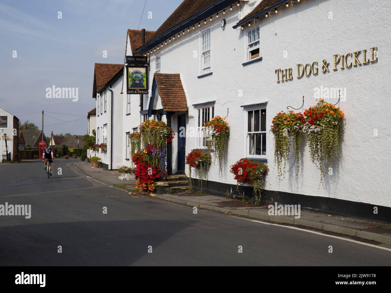 Dog and Pickle Public House Church Road Moreton Essex Stock Photo Alamy