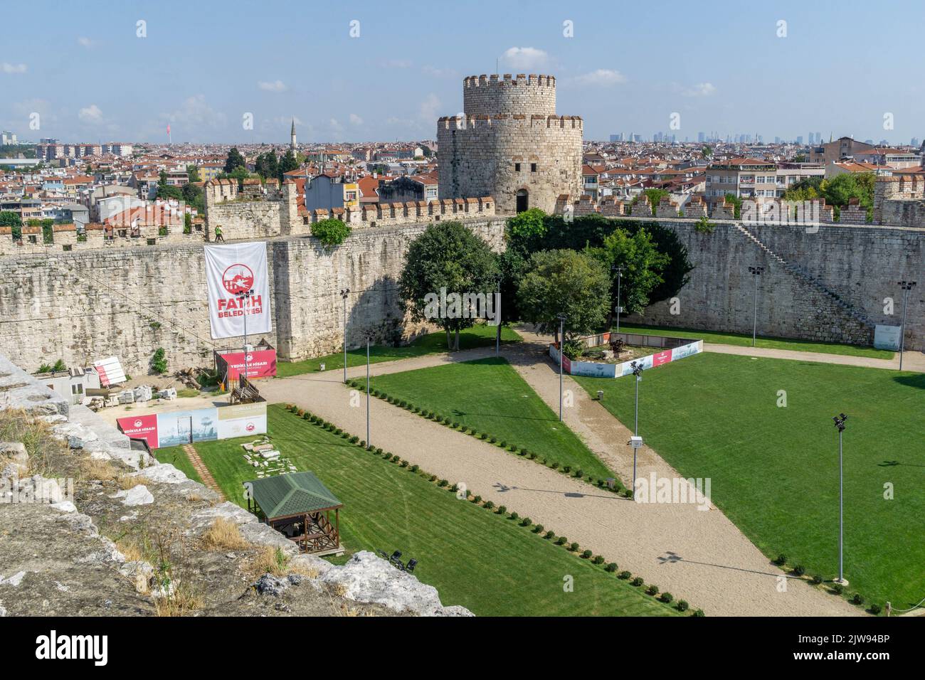 A look inside restoration of Byzantine, Ottoman-era Yedikule Fortress