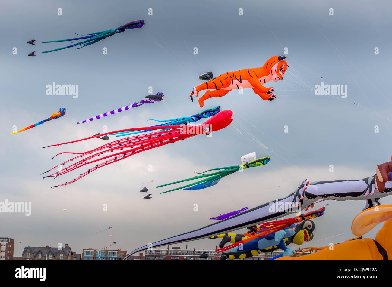 St Annes International Kite Festival 2022 Stock Photo