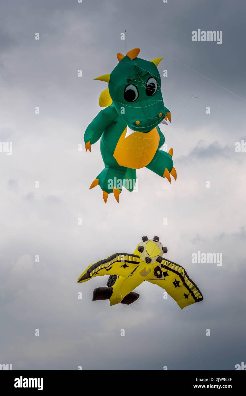 St Annes International Kite Festival 2022 Stock Photo